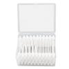 Pilipane Pointed Tip Cotton Swabs, Double Pointed Tip Cotton Swabs, 55pcs Double Tipped Cotton Swabs with Tissue Sticks for Makeup Washing Pet, Multipurpose Accurate Double Tipped Cotton Swabs view 2