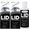 The Eye Doctor Lid Cleanser Twin Pack - Eyelid Cleanser Remove Debris Dirt & Make-up from Eyelids - Suitable for Sensitive Eyes - Contains Argan Oil Coconut Oil & Micellar Water 2X 100ml Bottles view 1