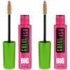 Maybelline Great Lash BIG Washable Mascara, Volumizing, Thickening, Lengthening Mascara, Brownish Black, 2 Count view 1