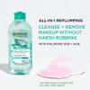 Garnier Micellar Water with Hyaluronic Acid, Facial Cleanser & Makeup Remover, Hydrating and Plumping, For All Skin Types, Vegan, Cruelty Free, 13.5 Fl Oz (400mL), 2 Count view 3