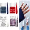 SHEBA NAILS Glitter Dip Powder Patriotic Nail Art Variety Kit- 1/4 oz Jar Each Candy Apple Red, Navy, Glitterize Winter White, & Liberty Custom Glitter Mix view 2