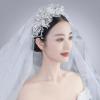 Bride Flash Crystal Tiara Sweet Hair Hoop Rhinestone Headbands Style Tiara Wedding Hair Accessories view 2