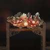 Chinese Bride Tiara Antique Headdress Tassel Crystal Wedding Hair Accessories view 4