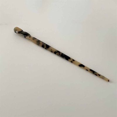 2021 New Vintage Acetate Geometric Twist Colorful Marble Texture Hair Clips, Hairpins for Women Hair Accessories Styling Tools (Color : A)