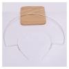 AS 2pcs Metal DIY Wedding Headband Two-line Bride Crown Gold Headdress Hairwear Hairband Head Hair Band Base Jewelry Components D628 (Color : 2pcs Silver, Size : 210x220mm) view 1