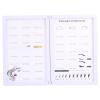 Eyelash Storage Case, Eyelash Display Book Lash Organizer Eyelash Case Makeup Eyelash Display Board Empty Eyelashes Storage Box Eyelashes Sample Catalog Display Card for Women view 1