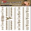 Fan-A-Peel West Virginia Water Based Temporary Tattoos - Hypoallergenic Peel and Stick Waterproof Temporary Tattoos - Officially Licensed view 1