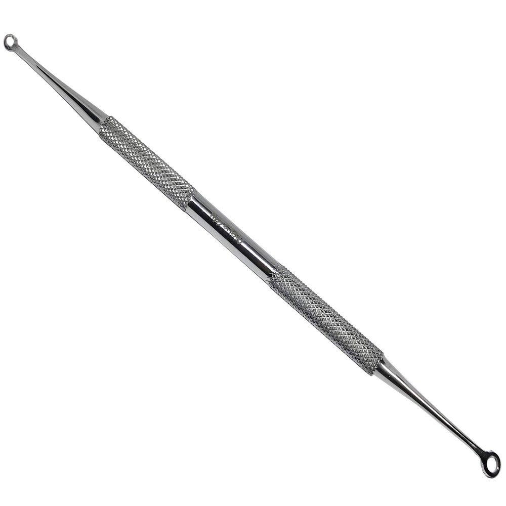 Blackhead Remover Pimple Popper Blemish Comedone Extractor Acne Tool Pimple Spot Popper Komedon Double Side Soft Touch and No-Slip Skincare for Whitehead Removal -Stainless Steel