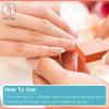 Artist Land Orange Mini Buffer Set 80/100 Grit  50 Ct - Professional Grade Salon Quality Nail Buffing Blocks Pack for Pre-Application of Polish, Gel, Acrylic, Double-Sided Buffer Blocks view 4