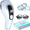 DEESS Laser Hair Removal with Freezing Point Sapphire Cooling, GP592 Unlimited Flashes Light Hair Removal Devices-at Home Permanent IPL Hair Remover for Women Men on Face, Chin, Armpit, Bikini Area view 1