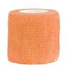 VideoPUP 18PCS Tattoo Grip Cover Wrap,Phosphor Orange Disposable Cohesive Tattoo Grip Cover Elastic Bandage Handle Grip Tube for Tattoo Machine Tattoo Grip Accessories view 2