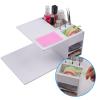 Eyelash Extension Pillow Shelf Stand with Tape Dispenser Cutter, Makeup Tool Display Cabinet Shelves, Tool Organizer for Eyelash Extension Pillow view 1