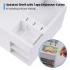 Eyelash Extension Pillow Shelf Stand with Tape Dispenser Cutter, Makeup Tool Display Cabinet Shelves, Tool Organizer for Eyelash Extension Pillow view 3