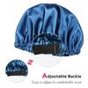 Alnorm Satin Bonnet for Women Hair Wrap for Sleeping Dark Blue view 4
