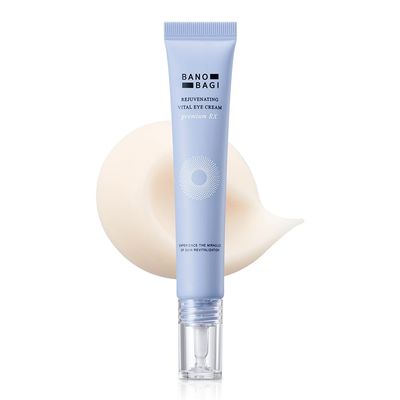 Banobagi PDRN Eye Cream  Under Eye Cream for Puffiness and Bags, Korean Skin Care with Centella, Panthenol & b-PDRN | Firming & Hydrating, Fragrance-Free, 0.5 fl oz