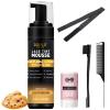 6.8 fl oz Lace Tint Melting Hair Mousse for Women Wigs Tool Set Toupees and Hairpieces Natural Finishing Lace Color (Light Brown) view 1