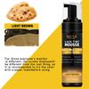 6.8 fl oz Lace Tint Melting Hair Mousse for Women Wigs Tool Set Toupees and Hairpieces Natural Finishing Lace Color (Light Brown) view 3