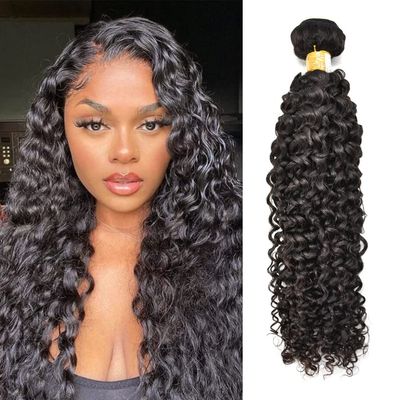 10A Grade Virgin Human Hair Bundles For Women Brazilian Body Wave Bundles Weave 12-30 Inches Hair Human Bundles Curly Bundles 100% Unprocessed Weave Hair Bundles FACE MIRACLE (Kinky Curly, 1B Natural Hair-30"inches)