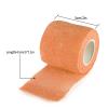 VideoPUP Tattoo Grip Cover Wrap,15PCS Disposable Cohesive Tattoo Grip Cover Elastic Bandage Handle Grip Tube for Tattoo Machine Tattoo Grip Accessories(Phosphor Orange) view 3