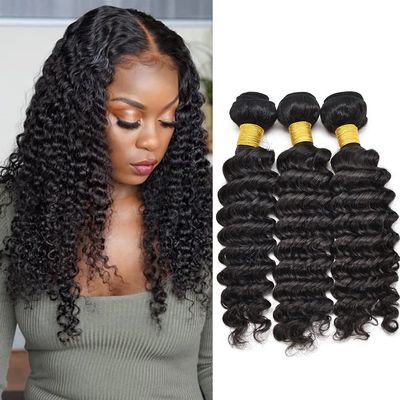 10A Grade Virgin Human Hair Bundles For Women Brazilian Body Wave Bundles Weave 12-30 Inches Hair Human Bundles Curly Bundles 100% Unprocessed Weave Hair Bundles FACE MIRACLE (Deep Wave, 1B Natural Hair-12"inches)