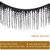 10A Grade Virgin Human Hair Bundles For Women Brazilian Body Wave Bundles Weave 12-30 Inches Hair Human Bundles Curly Bundles 100% Unprocessed Weave Hair Bundles FACE MIRACLE (Deep Wave, 1B Natural Hair-12"inches) view 3