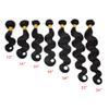 10A Grade Virgin Human Hair Bundles For Women Brazilian Body Wave Bundles Weave 12-30 Inches Hair Human Bundles Curly Bundles 100% Unprocessed Weave Hair Bundles FACE MIRACLE (Body Wave, 1B Natural Hair-16"inches) view 4