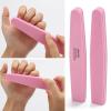 10 Pcs Nail Buffers Blocks Double Sided Nail Files 100/180 Grit for Acrylic/Natural Nails, Pink view 3