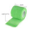 VideoPUP Tattoo Grip Cover Wrap,24PCS Disposable Cohesive Tattoo Grip Cover Elastic Bandage Handle Grip Tube for Tattoo Machine Tattoo Grip Accessories(Phosphor Green) view 3