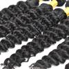 10A Grade Virgin Human Hair Bundles For Women Brazilian Body Wave Bundles Weave 12-30 Inches Hair Human Bundles Curly Bundles 100% Unprocessed Weave Hair Bundles FACE MIRACLE (Deep Wave, 1B Natural Hair-22"inches) view 4