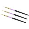 FOMIYES 6pcs Nail Art Brush Delicate Nail Painting Tool for Women Lightweight Design for Easy Use for Home view 3