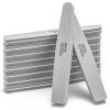 Nail Buffers Blocks 10 Pcs Double Sided Professional Nail File 100/180 Grit for Acrylic/Natural Nails, Gray view 1