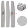Nail Buffers Blocks 10 Pcs Double Sided Professional Nail File 100/180 Grit for Acrylic/Natural Nails, Gray view 2