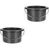 FOMIYES 2pcs Non-Stick Wax Melting Bowl Aluminum Wax Pot for Hair Removal Melting Container for Supplies and Easy Cleaning view 1
