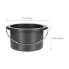 FOMIYES 2pcs Non-Stick Wax Melting Bowl Aluminum Wax Pot for Hair Removal Melting Container for Supplies and Easy Cleaning view 2