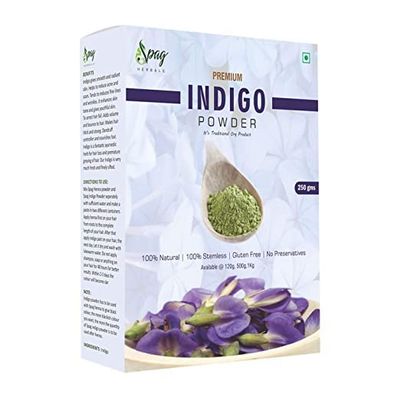 ROSEVILLA Spag Herbals premium organic indigo hair care powder 120 grm
