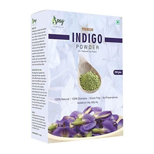 ROSEVILLA Spag Herbals premium organic indigo hair care powder 120 grm