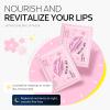 AKARY Sakura 5 Pieces Hydrating Lip Mask, Lip Sleep Mask Collagen Crystal Lip Care Gel Pads For Moisturizing, Minimize Fine Lines, Remove Dead Skin, Anti Chapped Pads Lip Mask (5) view 3