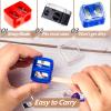 5 Pack Makeup Pencil Sharpener Plastic Lip Liner Pencil Eyeliner Sharpener Cosmetic Manual Tools for Eyeliner(Colorful) view 3