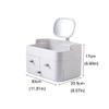 YQBUER Makeup Storage Organizer Portable Cosmetic Storage Box Skin Care Products Desktop Storage Box with Makeup Mirror Suitable for Bathroom Bedroom Dresser Cosmetic Organizer view 2