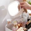 YQBUER Makeup Storage Organizer Portable Cosmetic Storage Box Skin Care Products Desktop Storage Box with Makeup Mirror Suitable for Bathroom Bedroom Dresser Cosmetic Organizer view 4