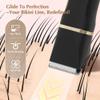 EiLVEEY Electric Bikini Trimmer for Women - 5 in 1 Rechargeable Electric Razors for Women, IPX7 Waterproof Pubic Hair Trimmer, Painless Womens Body Shaver, Facial Razor & Nose Hair Shaver, Black view 3