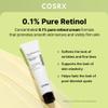 COSRX Retinol 0.1% Cream, 0.67 Oz, Anti-aging Eye & Neck Cream with Retinoid Treatment to Firm Skin, Reduce Wrinkles, Fine Lines, Signs of Aging, Gentle Daily Korean Skin Care view 2