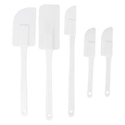 5pcs Wax Spatula Set Silicone Reusable Waxing Stirrer Applicator Multifunctional Non Stick Wax Sticks for Home Salon Use