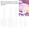 5pcs Wax Spatula Set Silicone Reusable Waxing Stirrer Applicator Multifunctional Non Stick Wax Sticks for Home Salon Use view 3