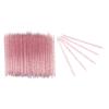 100pcs Disposable Nail Cuticle Pusher Double End Cuticle Manicure Pedicure Sticks, Nail Care Sticks, Cuticle Manicure and Pedicure Stick for Fingernail, Cuticle Cleaning Sticks(rose red) view 1