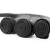 10A Grade Straight Hair Bundles for Black Women 97g Per Bundle Double Weft Unprocessed Human Hair Bundles Brazilian Remy Virgin Hair Extensions Natural Color for African American Woman Can Be Dyed and Bleached (14/16/18, straight wave) view 4