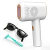CGK NEW Upgraded IPL Hair Removal with Cooling System for Women & Men, Painless Laser Hair Removal for Armpits Back Legs Arms Face Bikini Line at Home view 1