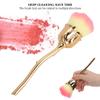Nail Art Dust Remover, Nail Art Dust Powder Synthetic Fiber Hair Rose Shaped Professional for Home for Travel Use for Salon view 3