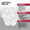 Dealmed Witch Hazel and Cotton Balls Bundle Pack | Witch Hazel Natural Astringent 16 oz. (1 Count) and Cotton Balls with Zip-Locked Bag (1000 Count) view 4