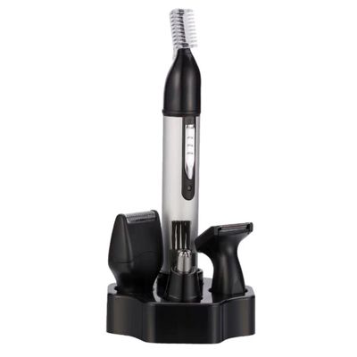 JYYBN Nose and Ear Hair Trimmer, Professional Painless Nose Hair Remover for Men and Women, Waterproof Stainless Steel Head, Mute Motor, Cleaning Brush, USB Rechargeable